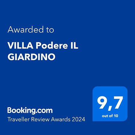 VILLA Podere IL GIARDINO Castiglion Fiorentino Esterno foto